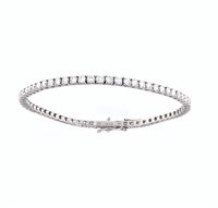 Bracelet World Diamond Group Woman in White Gold Diamante 10.12 Ct BTF001DI25-175 - BTF001DI25-175